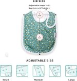 KiddyStar Premium, Organic Cotton Toddler Bibs, Extra Large Drooling Bibs, Teething Bibs, Feeding Bibs, Newborn Baby Shower - Image 3